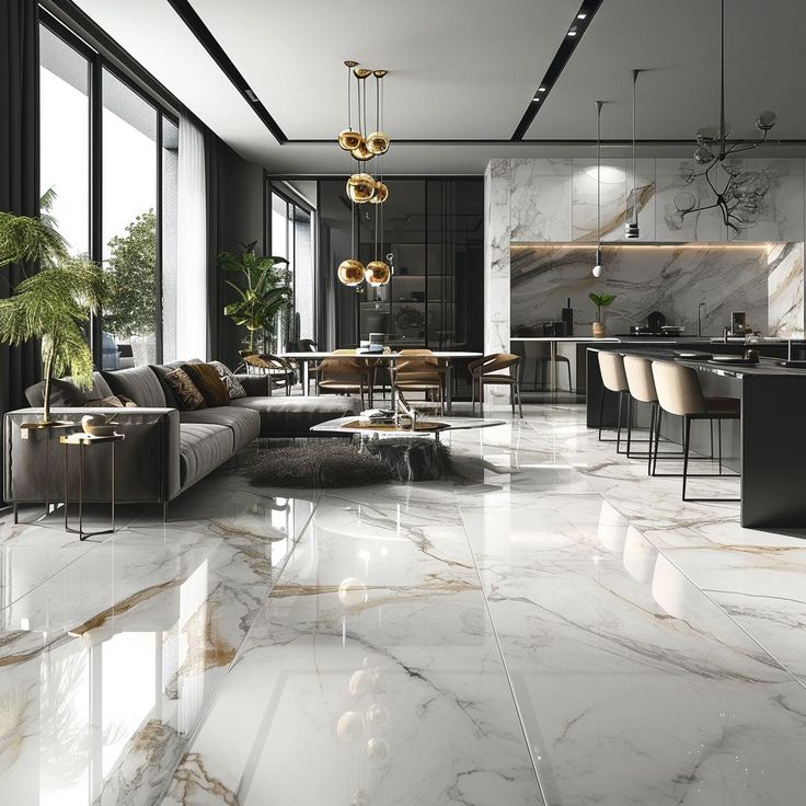 Piso De Porcelanato Para Sala E Cozinha_ 5 Vantagens E Dicas De Escolha_