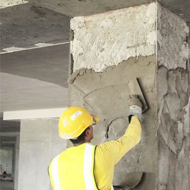 Plasterwork plastering pargeting rendering