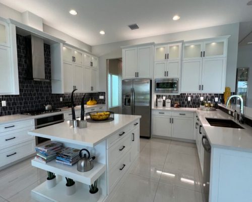 White kitchen